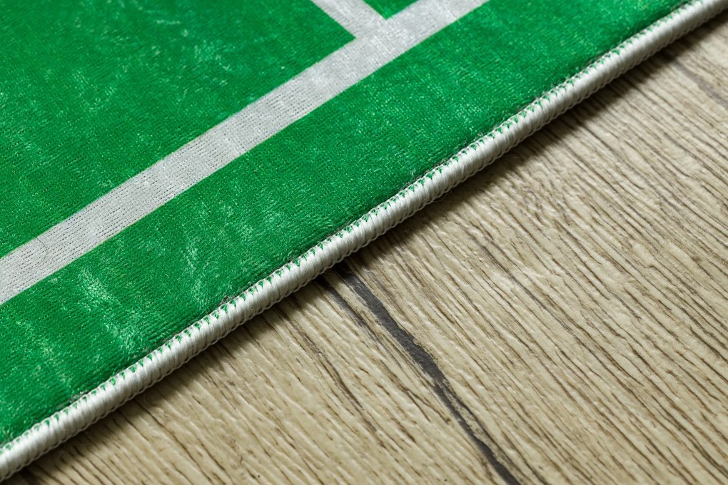 BAMBINO 9731 covor lavabil Teren, fotbal pentru copii anti-alunecare - verde