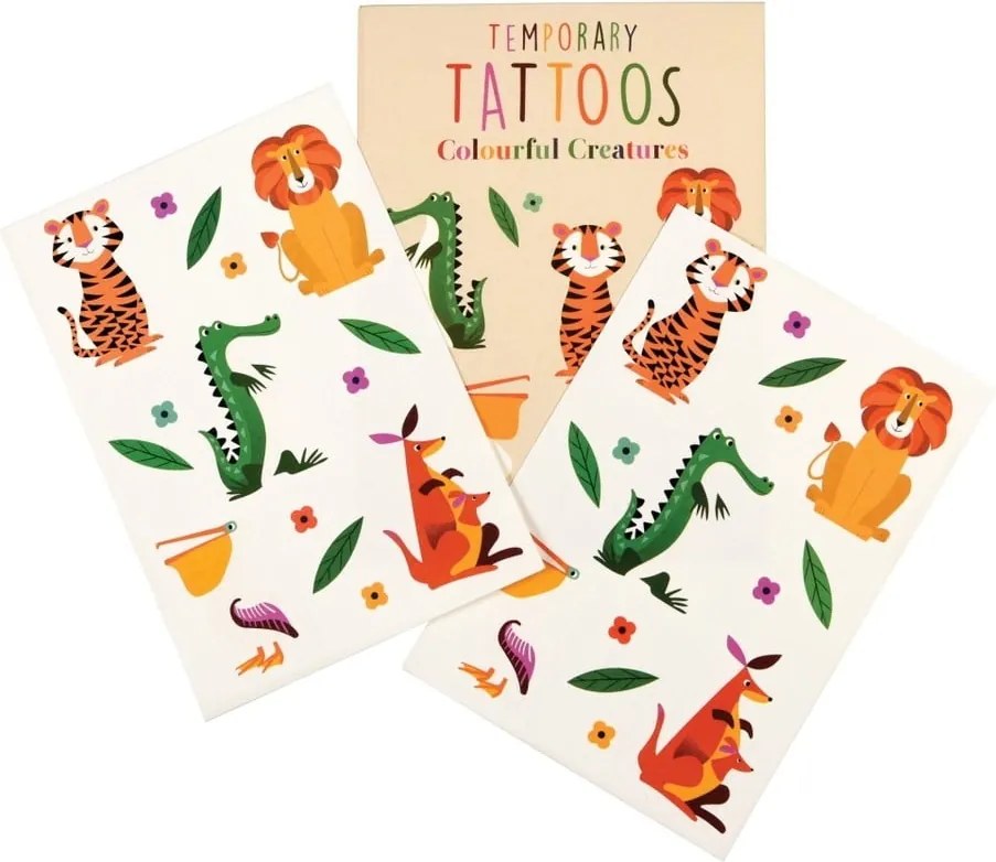 Tatuaje temporare Rex London Colourful Creatures