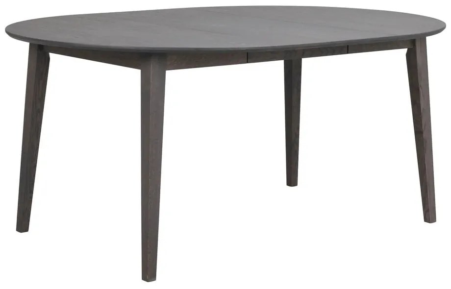 Masă de dining rotundă extensibilă din lemn de stejar ø 120 cm Filippa – Rowico
