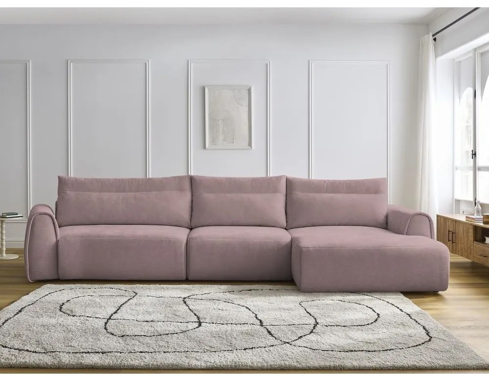 Colțar roz deschis Aden – Bobochic Paris