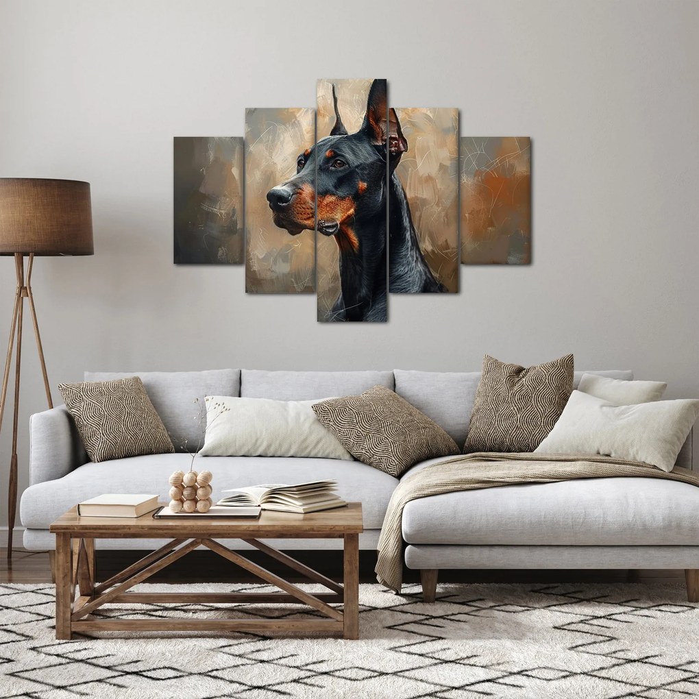 Tablou - Portretul lui Dobrman (150x105 cm)