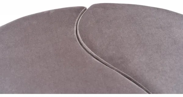 Taburet JING, diametru 80 cm, maro