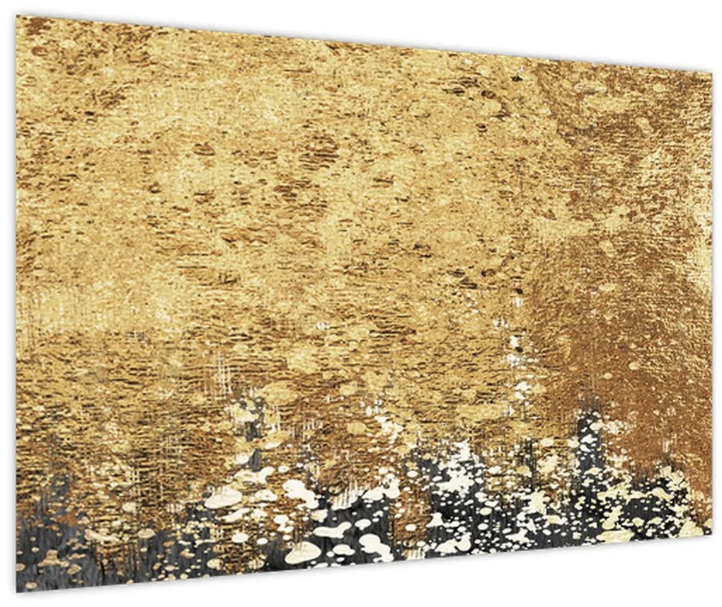 Tablou - Structura de aur N⁰3 (90x60 cm)