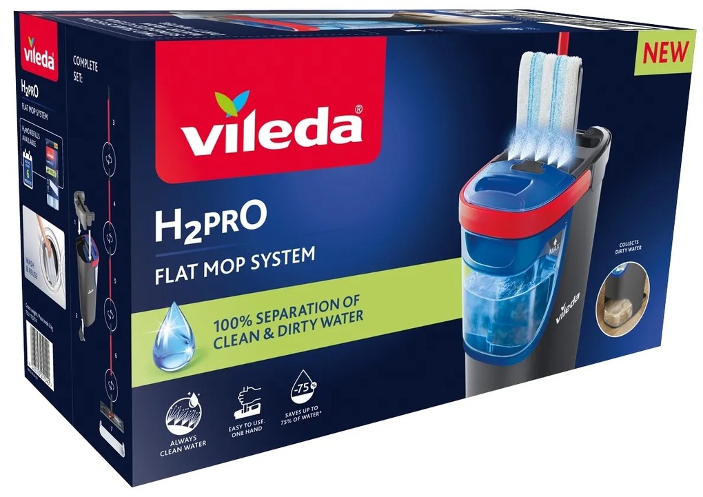 Mop plat Vileda H2Pro