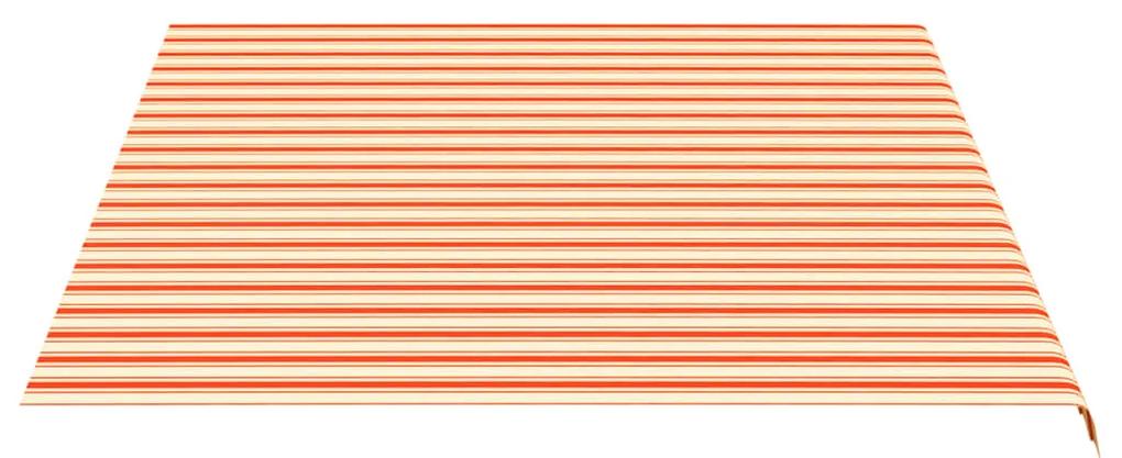 Panza de rezerva copertina, galben si portocaliu, 4,5x3,5 m yellow and orange, 450 x 350 cm