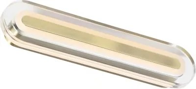 Nordlux CAVARA - Aplica LED de perete pentru baie, 11W, 230V, 3000/4000K, IP44, alamă