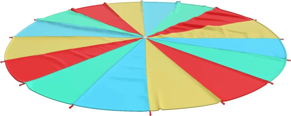 vidaXL Parașută de joacă pentru copii, Ø6 m, textil