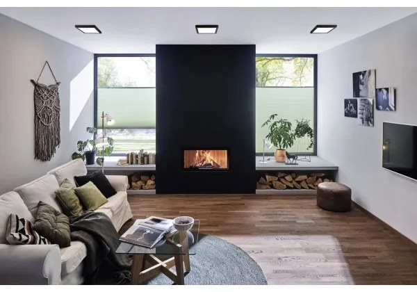 Plafonieră LED/22W ABIA 230V neagră Paulmann 71026