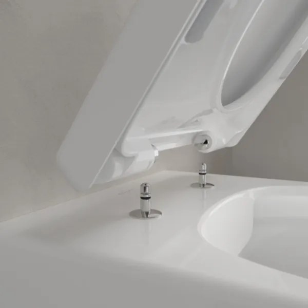 Villeroy & Boch 5656HR01 - WC suspendat cu capac SoftClose AVENTO, ceramică, alb alpin