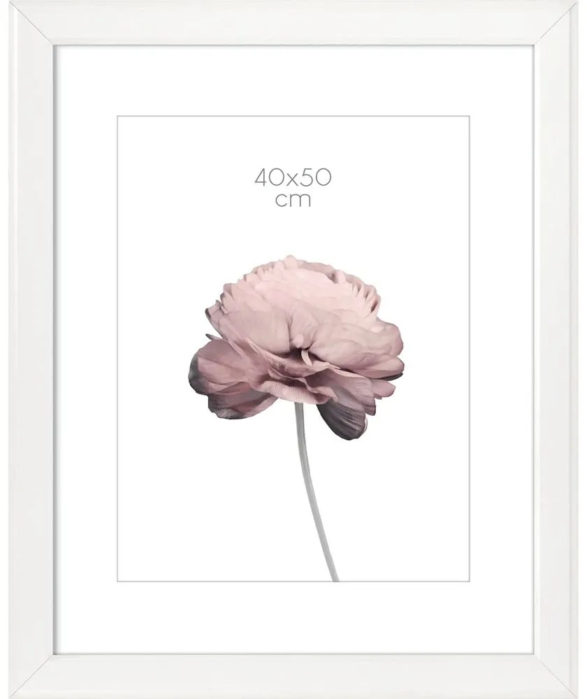 Ramă foto pentru fotografii Styler Malmo, 47 x 57 cm, alb