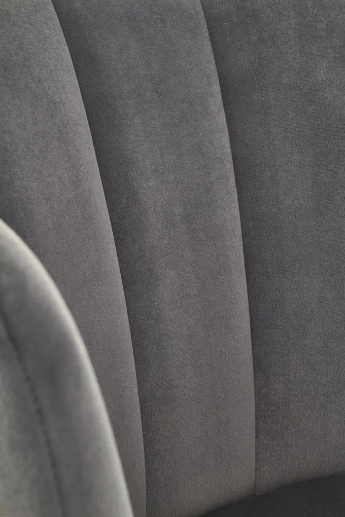 Scaun K386 velvet gri