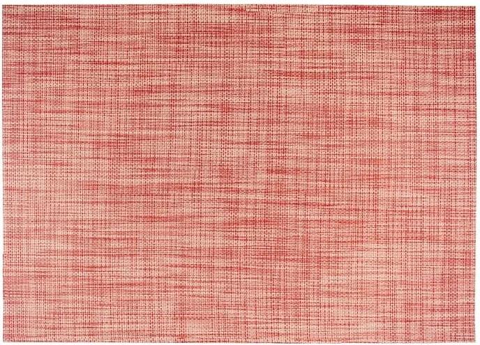Suport pentru farfurie Tiseco Home Studio Melange Simple, 30 x 45 cm, roșu