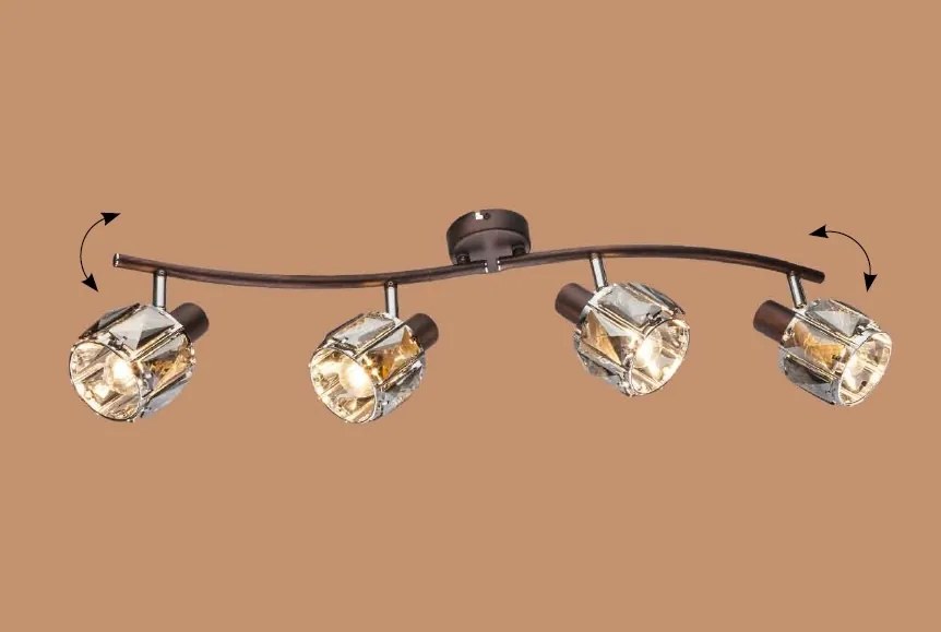 Lustra directionabila stil modern INDIANA 4L 54357-4 GL