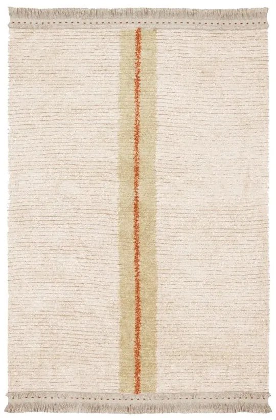 Covor bej din bumbac 140x200 cm Duetto Sage – Lorena Canals