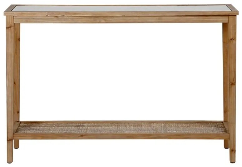 Consola din lemn de pin, aspect rustic, Firmin