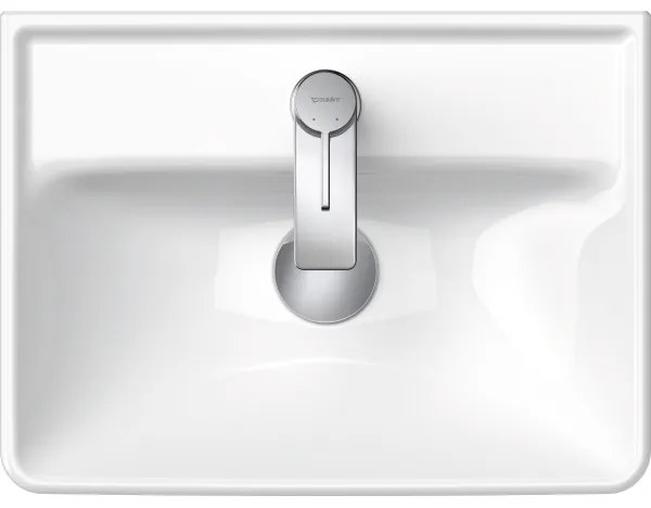 Duravit 738450041 - Lavoar suspendat D-NEO, 45 x 33,5 cm, ceramică, alb lucios