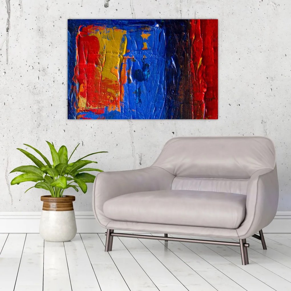 Tabloul cu culorile pentru artiști (90x60 cm)