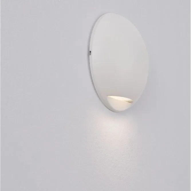 Aplica exterior cu iluminat jos LED IP65 PASSO alb
