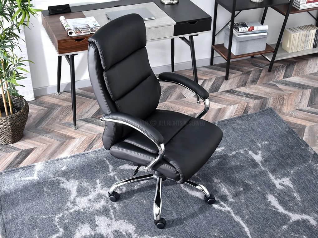 Fotoliu Luxus (negru + crom). Promo -26%. 1109951