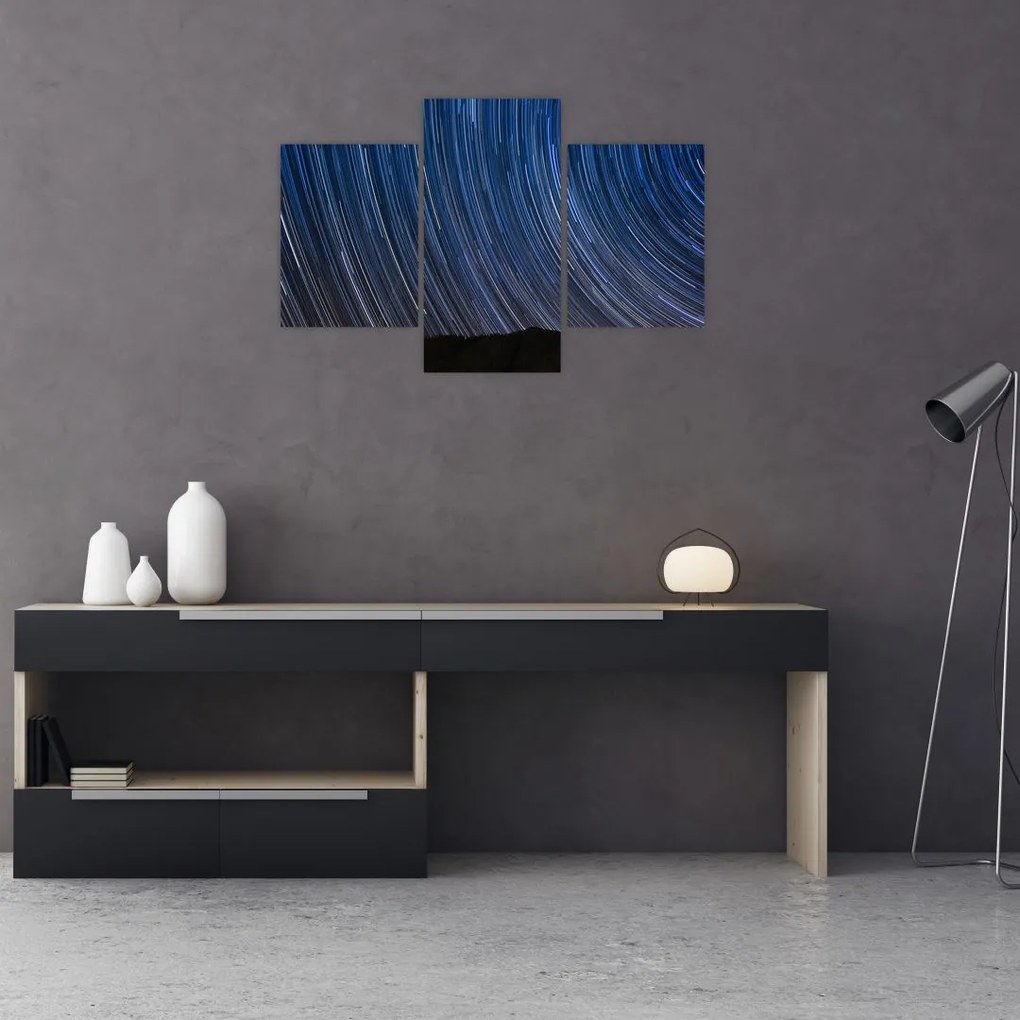 Tablou cu stele noaptea și cerul (90x60 cm)