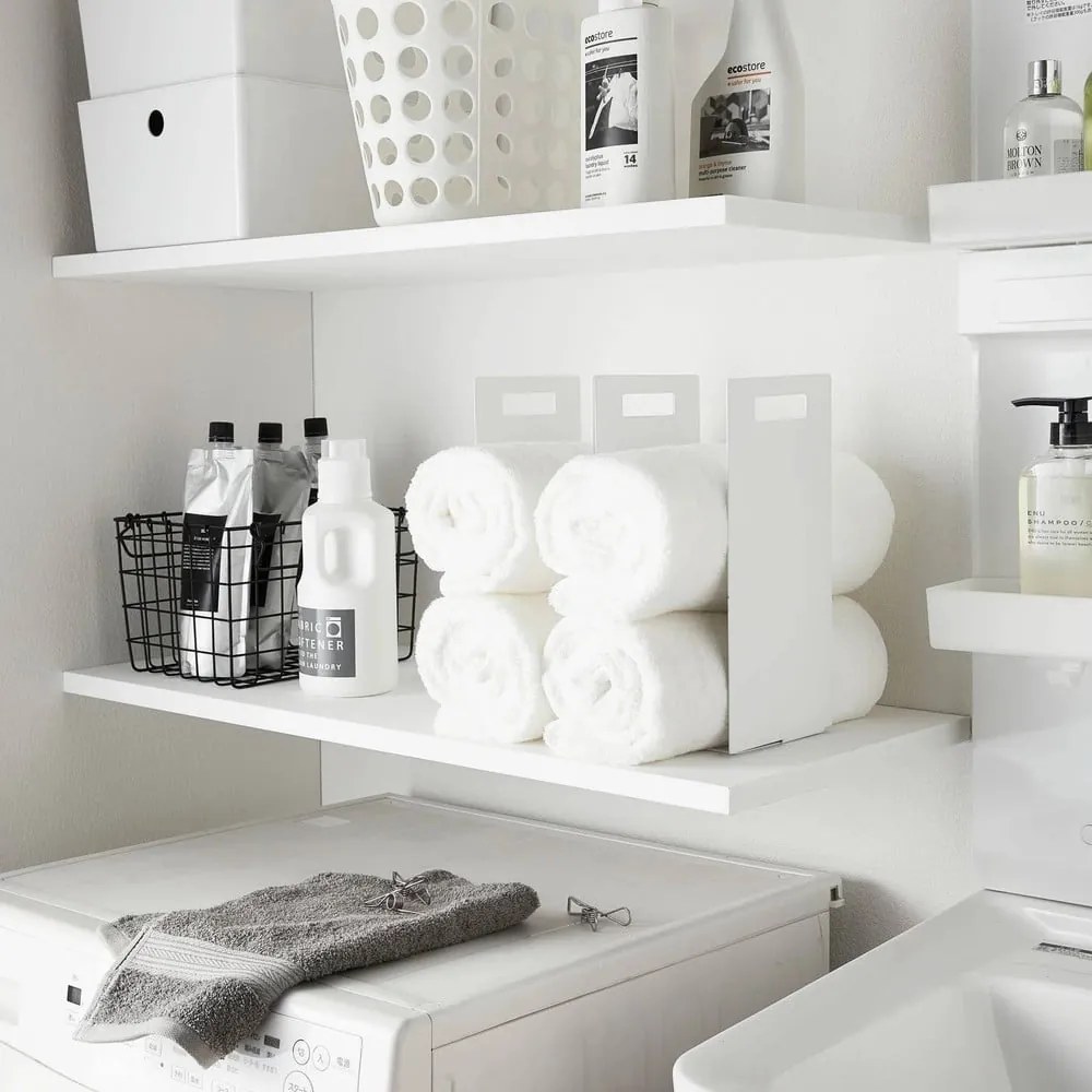 Suporturi pentru prosoape albe 2 buc. din metal Tower – YAMAZAKI