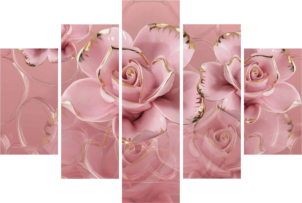 Tablou - Decor floral (150x105 cm)