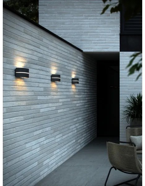 Aplică de exterior Nordlux SIBELIS 1xE27/10W/230V IP44 antracit