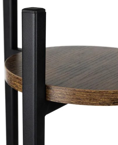 Suport de flori din metal cu 3 etaje în stil loft