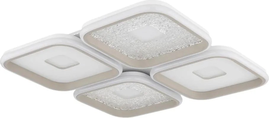 Globo 48097-60 - Plafonieră LED dimabilă MOSAIKO LED/55W/230V 54x54 cm+telecomandă