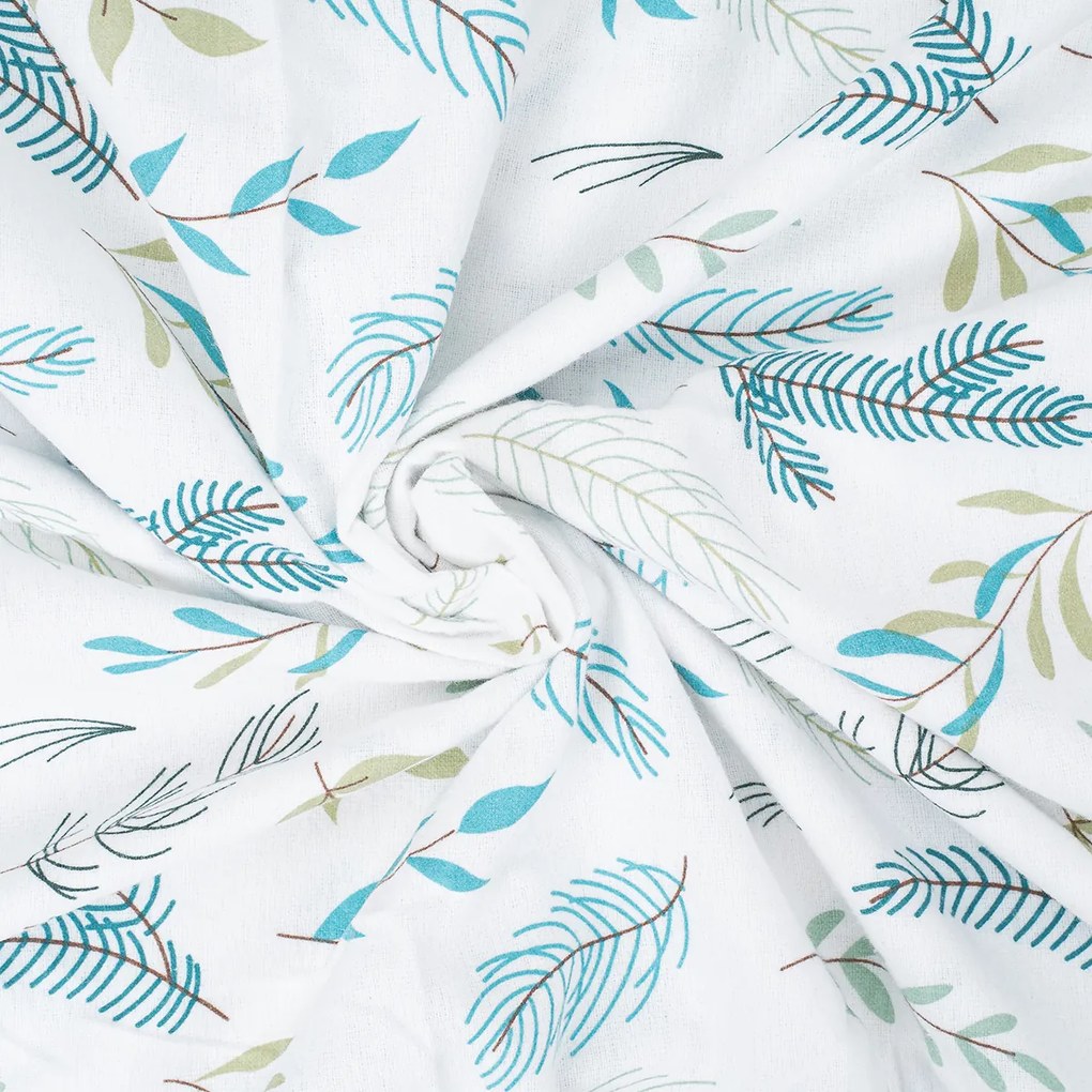 Lenjerie de pat din flanel 4Home Pine, 160 x 200 cm, 70 x 80 cm