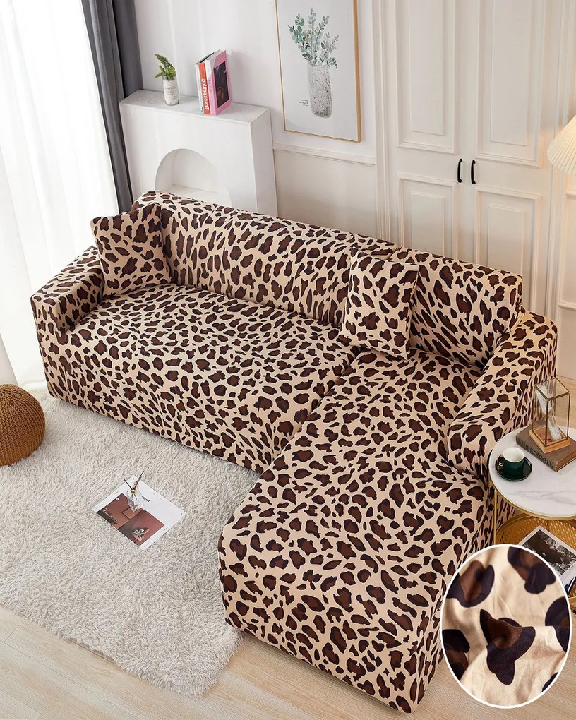 Set huse elastice pentru coltar, leopard, HEJ-18