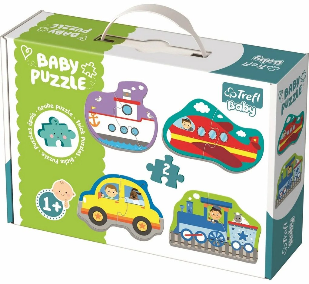 Puzzle Trefl Baby Transport, 8 piese