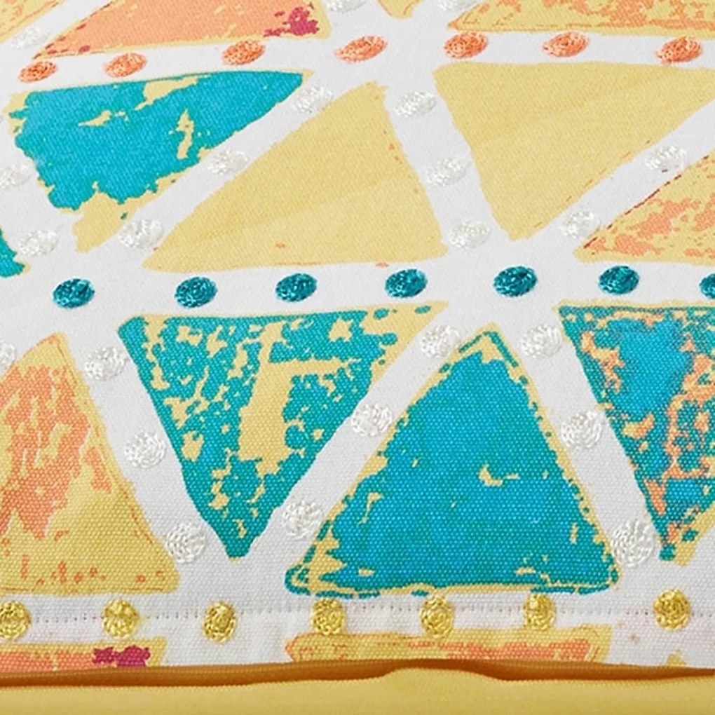 Husa decorativa pentru perna KARKIN YELLOW 45x45 cm, galben