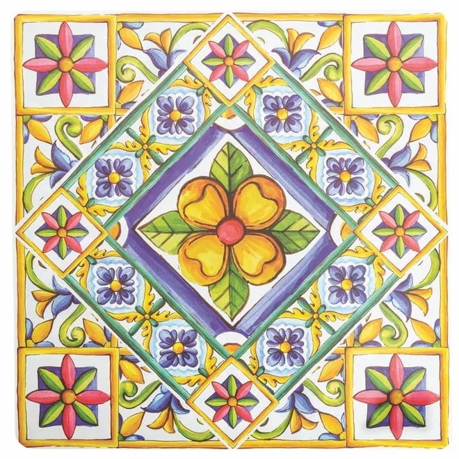 Suporturi pentru farfurii din plastic 6 buc. 37x37 cm Costiera – Villa d'Este