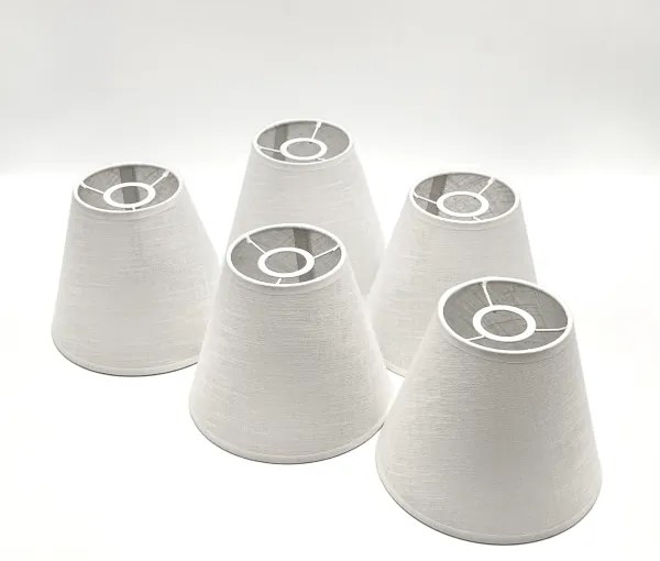 Lustră LED aplicată Brilagi ANTHONY 5xE14/40W/230V stejar nuc/alb