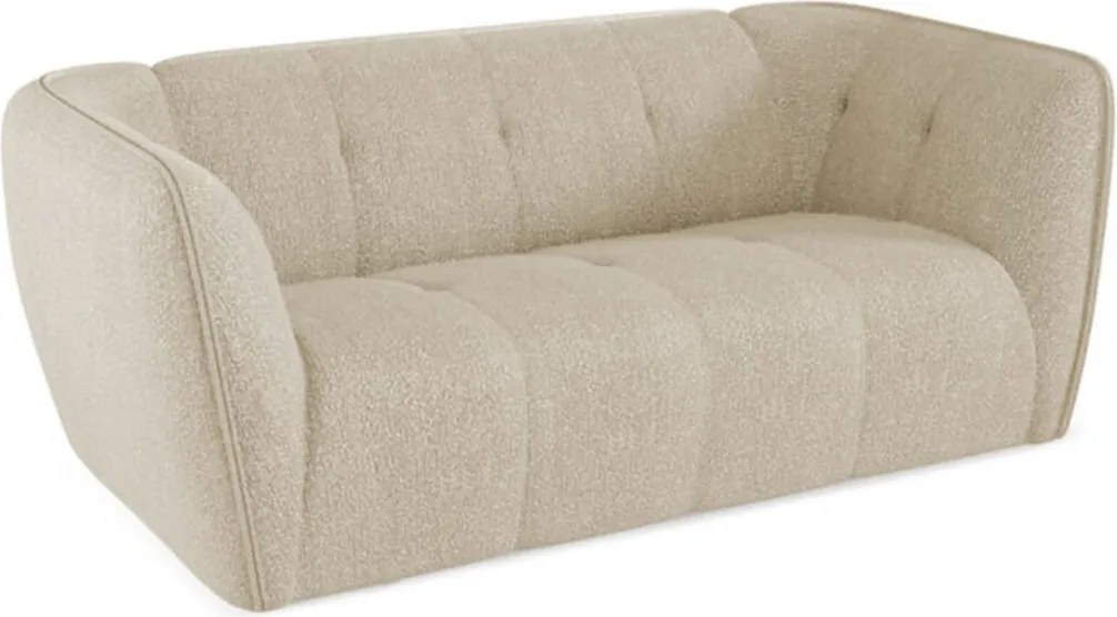 Canapea lemn masiv Malina 2 locuri, 215 × 81 × 115 cm
