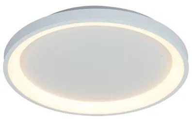 Brilagi - Lampă de tavan LED dimmabilă FALCON SLIM LED/42W/230V Ø 50 cm albă + telecomandă