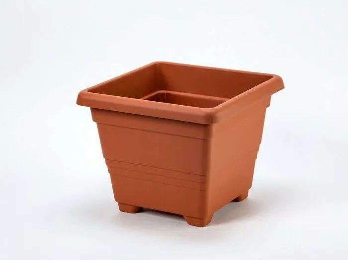 Plastia Ghiveci Begonia 60 x 60, maro