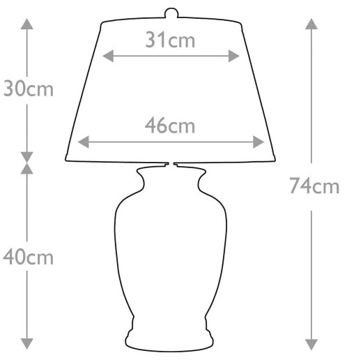 Lampă de masă MORRIS 1xE27/60W/230V Elstead