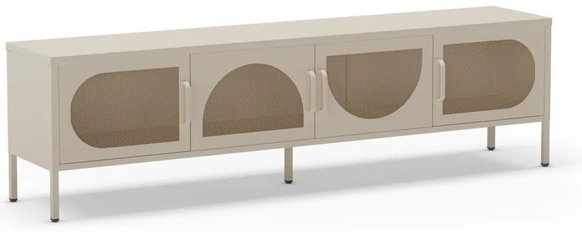 Comodă TV crem 180x50 cm Tayra – Marckeric