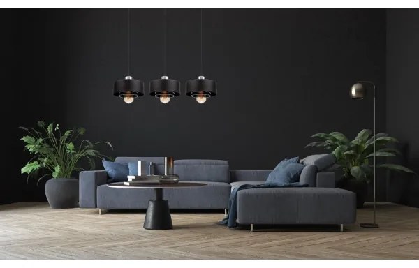 Lustră pe cablu VEST 3xE27/60W/230V