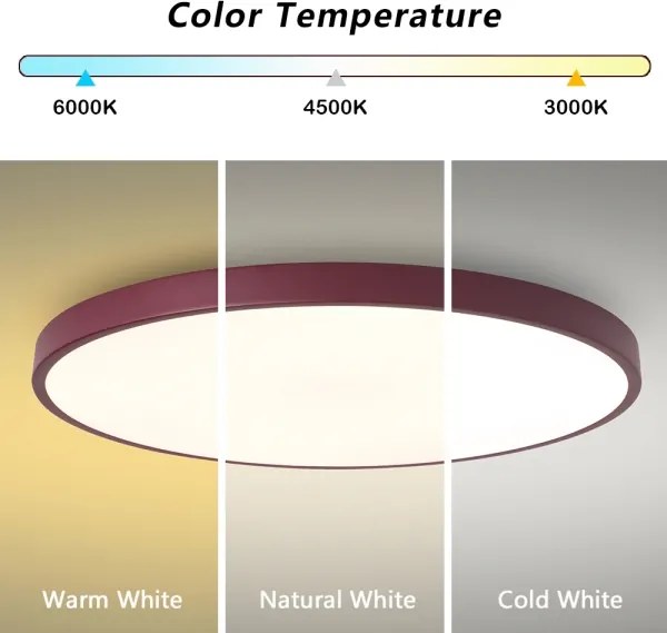 Brilagi-LED Corp de iluminat LED dimabil pentru piscină POOL SMART, 128 W, 230 V, 100 cm, Wi‑Fi Tuya + telecomandă, vișiniu