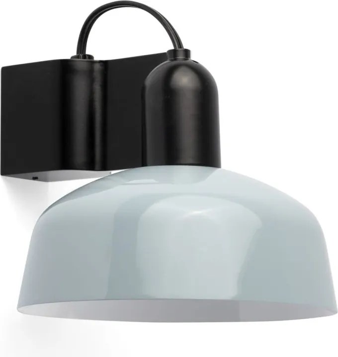 Aplica de perete metal TATAWIN negru, blue