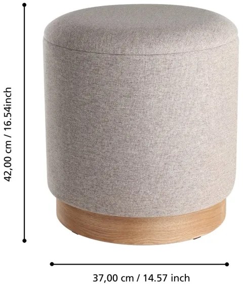 SET 2x taburet Eglo 424034 MASHIKE maro