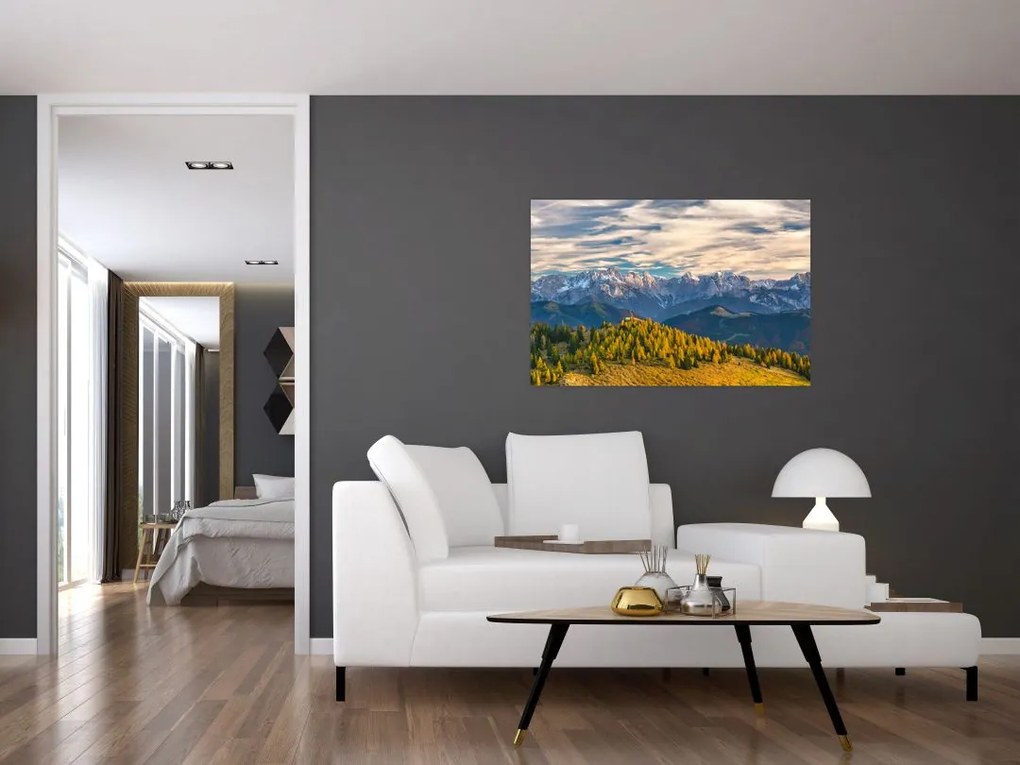 Tablou - panorama montană (90x60 cm)