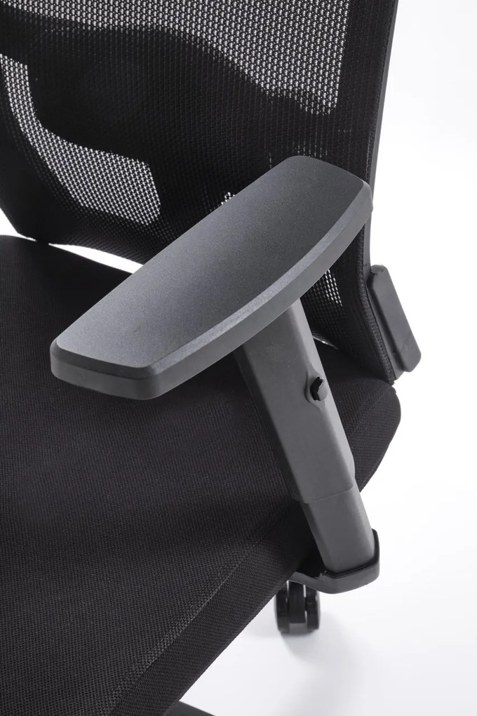 Scaun de birou Mason negru H130 cm