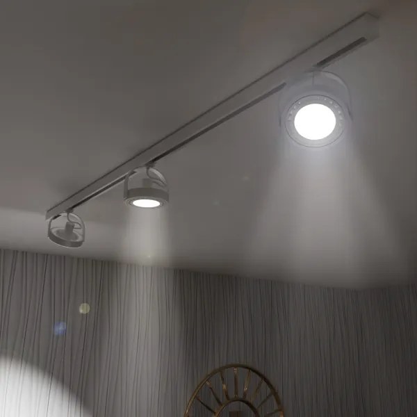 Spot în sistem pe șină LUGAR AR111 3xGU10/25W/230V alb