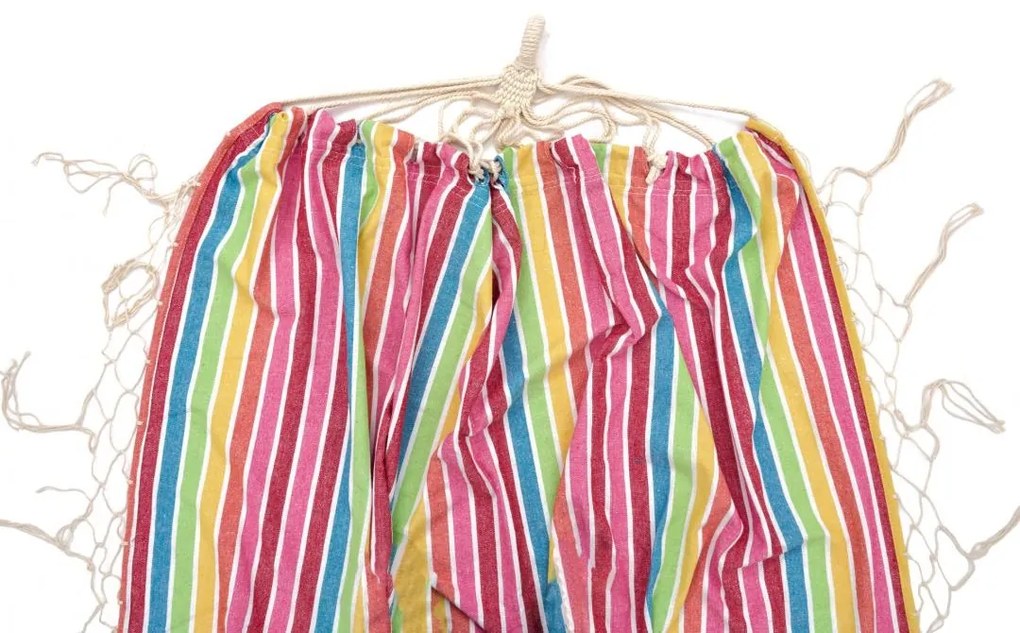 HR HAMAC PINK&YELLOW 200X160CM