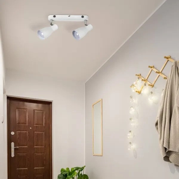 Rabalux 6027 - Spot EBONY 2xE27/20W/230V