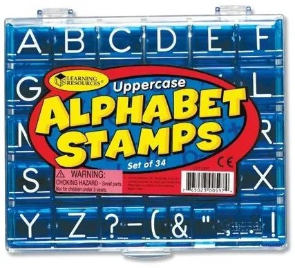 STAMPILE ALFABET (LER0597)